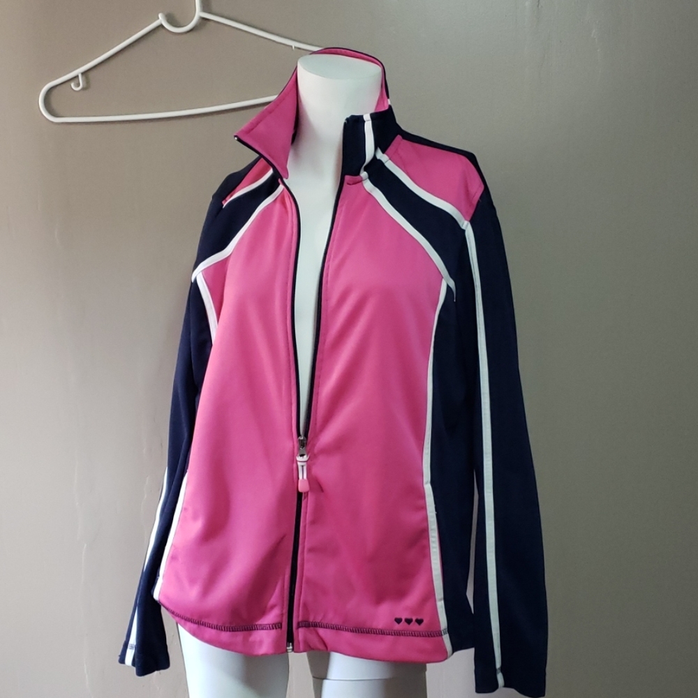 Three hearts Athletic Jacket Ladies Sz XL